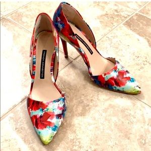 French Connection Heels - Brushstroke - New!